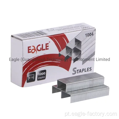 Eagle 1000pcs # 10 grampos para grampos de escritório